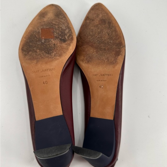 GRAY MATTERS Colorblock Clara Pump Unique Art to Wer Heels Size 40 - Picture 7 of 7